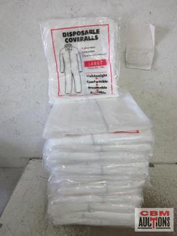 AES-1480 Large Disposable Coveralls - Set of 25(+/-) 3M 07191 Small/Petite Dual Cartridge Respirator