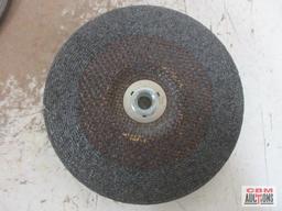 Jet Red-Line 7" x 1/4" x 5/8"-11, A24R Grit, Grinding Wheels - Set of 10(+/-)