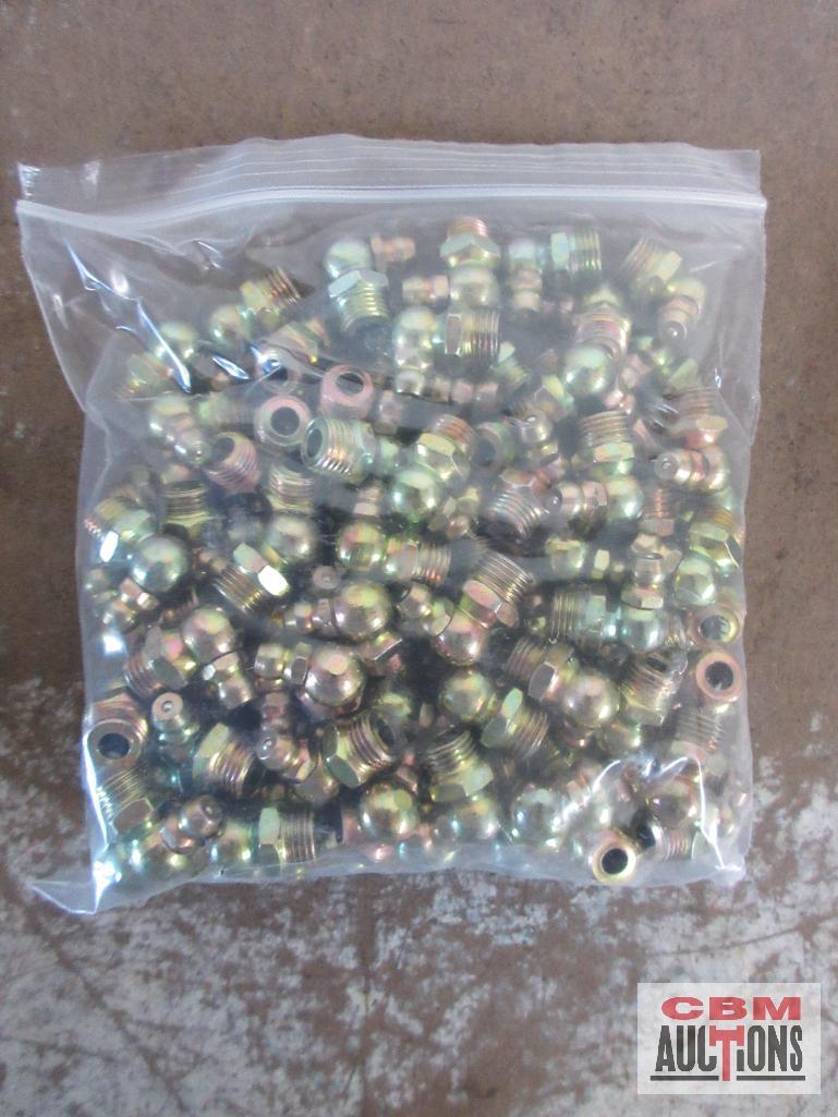Grease Zerks, Grease Hose, 3 Jaw Couplers & Tool Case