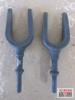 Mayhew 31936 Pneumatic Separating Forks 1-3/8" x 7" - Set of 2
