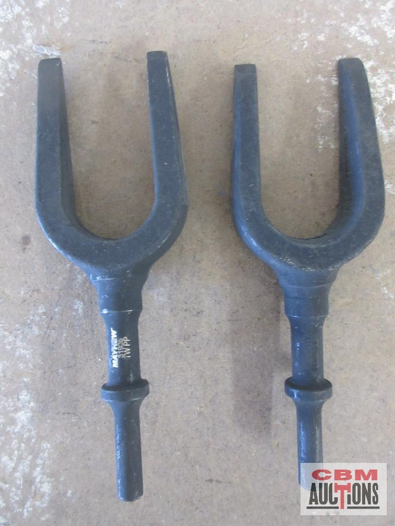 Mayhew 31936 Pneumatic Separating Forks 1-3/8" x 7" - Set of 2