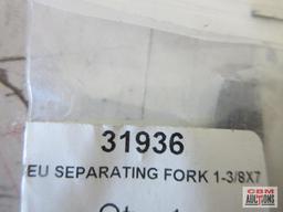 Mayhew 31936 Pneumatic Separating Forks 1-3/8" x 7" - Set of 2