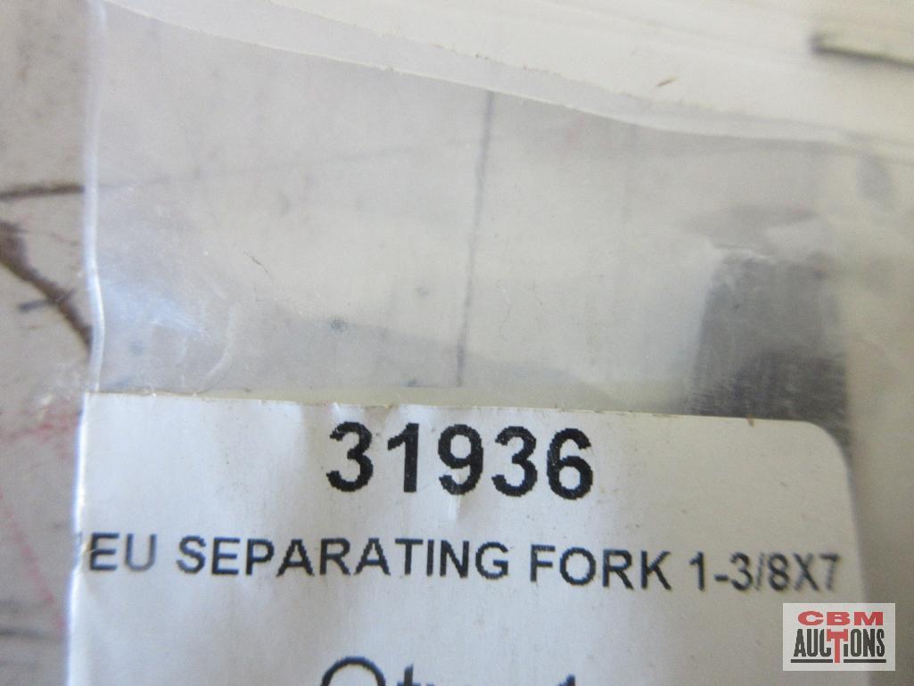 Mayhew 31936 Pneumatic Separating Forks 1-3/8" x 7" - Set of 2