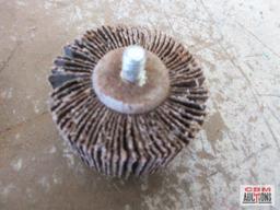 2" Flap Wheels, 60 Grit, 25,000RPM - Set of 10(+/-)