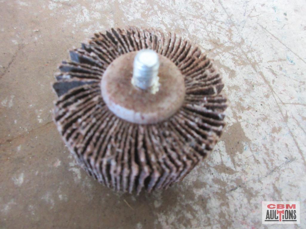 2" Flap Wheels, 60 Grit, 25,000RPM - Set of 10(+/-)