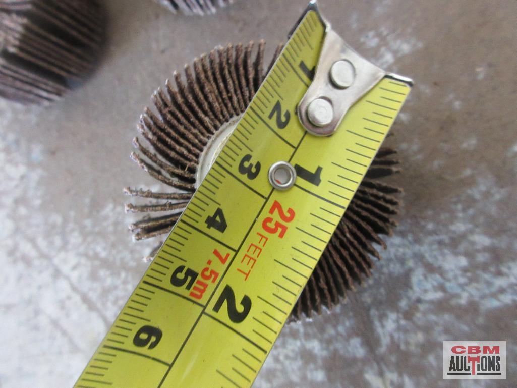 2" Flap Wheels, 60 Grit, 25,000RPM - Set of 10(+/-)