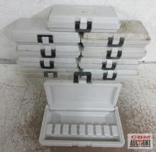 EMPTY Small Gray Molded Tool Cases - Set of 10