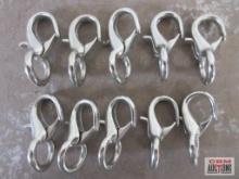 #105 _ 5/8" Lobster Claw Snaps - Set of 10