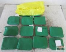 Green & Yellow Convertible Tote Bags - Set of 12(+/-)