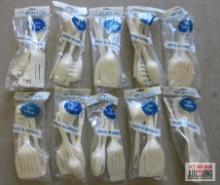 King Craft 4pc Nylon Utensils - Set of 10(+/-) - USA