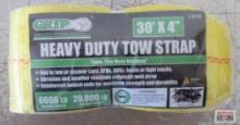 Grip 23036 30' x 4" Heavy Duty Tow Strap, WLL: 6666Lb