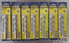 Irwin 60525 25/64" General Purpose Drill Bits - Set of 7