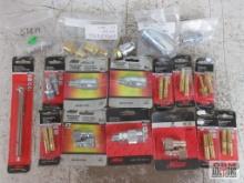 Milton Air Hose/Tire Supplies Brass Hose Menders, Male Coupler, Dual Air/Water Filled Tire Gauge,P