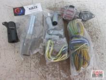 Mize 7 & 6 Way Connectors, Wiring Harnesses, 7 Pin Trailer Connector, Male, Misc Trailer Connectors