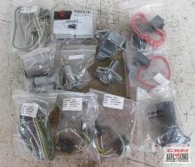Mize 7 & 6 Way Connectors, Wiring Harnesses, 7 Pin Trailer Connector, Male, Quick Plugs w/ 4 Gauge