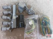 Mize 7 & 6 Way Connectors, Wiring Harnesses, 7 Pin Trailer Connector, Male, Misc Trailer Connectors
