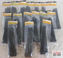 Anchor UV Black 25pc 8" Standard Cable Ties - Set of 16(+/-)