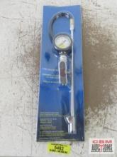 Heavy Duty Tire Gauge & Inflator, 1/4" NPT, Measures 5 to 160 psi