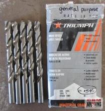 Triumph General Purpose Industrial Grade 31/64" Drill Bits