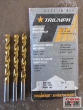 Triumph Thunderbit Heavy Duty Industrial Quality 27/64" Drill Bits