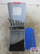 Metallics 15pc High Speed Steel/Bright Finish 1-16" to 1/2" by 32nds w/ Index Case & Drill Bit Gauge