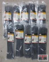IIT 26273 100pc Heavy Duty 14" Cable Ties - Set of 10+/- Packs