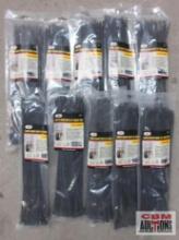 IIT 26273 100pc Heavy Duty 14" Cable Ties - Set of 12+/- Packs