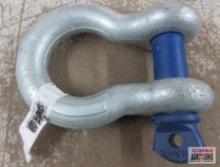 Peer-Lift 8058005 1-1/8" Screw Pin Anchor Shackle, WLL: 9-1/2 Ton
