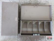 Curmanco Metal Cash Boxes w/ Keys - Set of 2