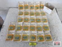 1/4" x 1" Round Head Machine Screws w/ Nuts - Set of 27(+/-)