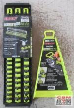 Ernst 5182HV 15 Tool Gripper Hi-Viv Wrnhc Organizer 8460HV Socket Boss Hi-Viz 3 Rail Universal