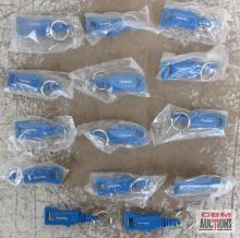 Makita Blue Key Chains - Set of 14(+/-)