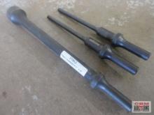 Mayhew Pneumatic Punch Roll Pins 1/4" x 6" - Set of 2 Pneumatic Hammer 1" x 8"