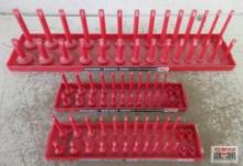 Hansen 3pc Socket Holder Set 1/2", 1/4", 1/4"