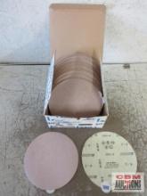 United Abrasives 37606 Saitech 4S Premium P.S.A. Paper Discs 6", 100X Aluminum Oxide - Box of