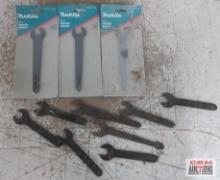 Makita No.14 Spanner Wrench & Misc. Spanner Wrenches