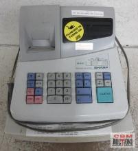 Sharp XE-A101 Electronic Cash Register - Runs - No Keys