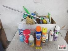Box of Cleaning Supplies