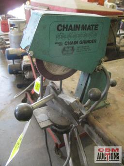 Foley Belsaw Chain Mate 399 Chainsaw Grinder Sharpener & Table(Unknown) *3