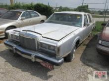 1984 Lincoln Town Car Passenger Car, VIN # 1LNBP96F8EY623357
