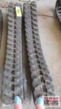 Pair Of Rubber Tracks 180x72x39