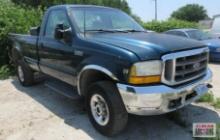 1999 Ford F-250 Pickup Truck 4x4, VIN # 1FTNF21F0XEB28349