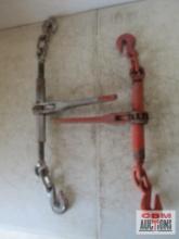 (2) Ratchet Chain Load Binders