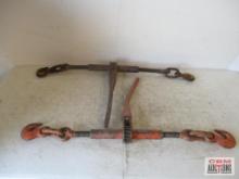 (2) Ratchet Chain Load Binders