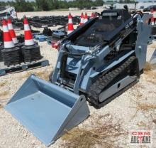 2026 SDLanch SSL1200 Mini Skid Steer Loader, YANMAR Diesel Engine, 44" Bucket, 6" Wide Tracks,