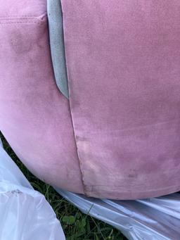 Suede Swivel Chairs