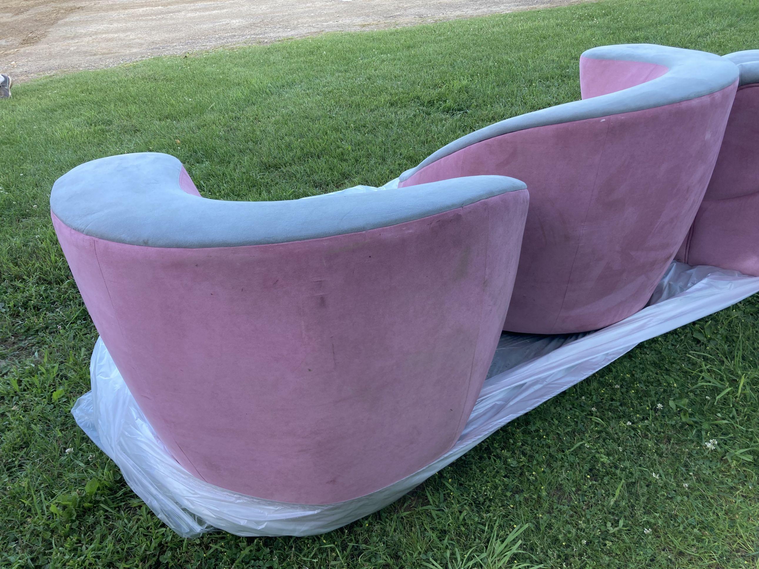 Suede Swivel Chairs