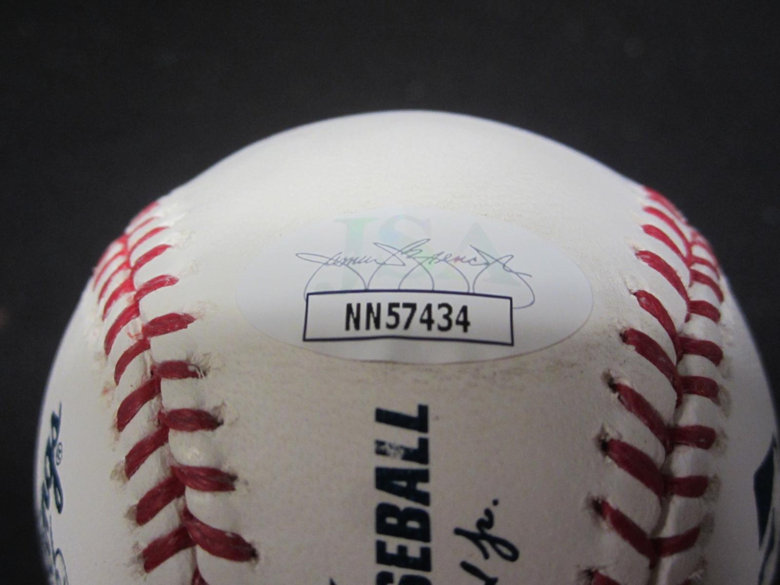 Sam McDowell signed ROMLB baseball JSA COA