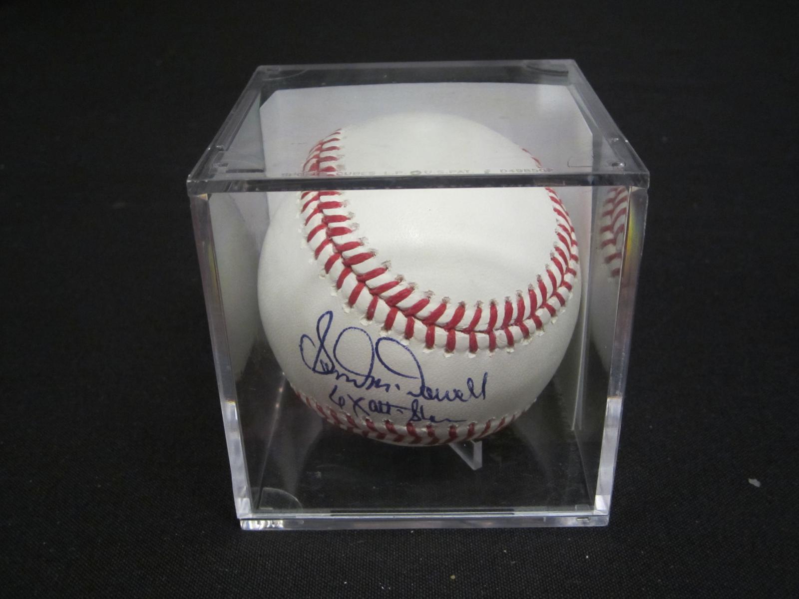 Sam McDowell signed ROMLB baseball JSA COA