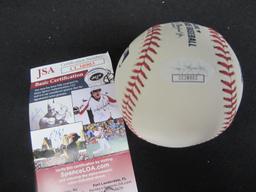 Wander Franco signed ROMLB baseball JSA COA